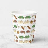 竹取中国のレストランテイクアウト料理店 紙コップ (右)