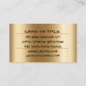 竹名エレガント刺 名刺 (裏面)