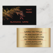 竹名エレガント刺 名刺 (正面/裏面)