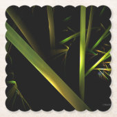 竹抽象芸術 ペーパーコースター (正面)