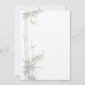 竹招待状 招待状 (正面)