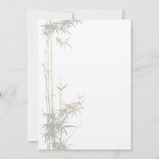 竹招待状 招待状 (正面)