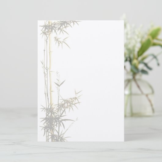 竹招待状 招待状 (スタンド正面)