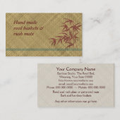 竹文 名刺 (正面/裏面)