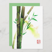 竹日の出 シーズンカード (正面/裏面)