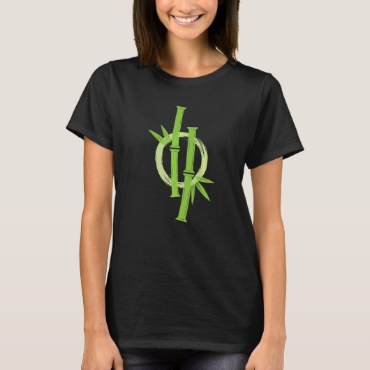 竹日本の延草 Tシャツ (正面)