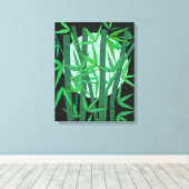 竹月 キャンバスプリント (インサイチュ (ウッドフロア))