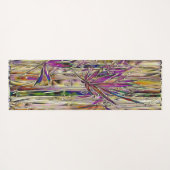 竹木デジタル絵画オリジナルアートヨガマット ヨガマット (裏面(横))