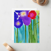 竹札 ノートカード (正面/裏面インサイチュ)