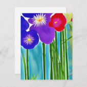 竹札 ノートカード (正面/裏面)