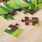 竹林にかわいいパンダ ジグソーパズル (側面)