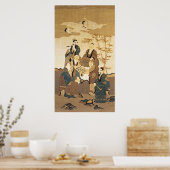 竹林に住む七賢人 ポスター (キッチン)