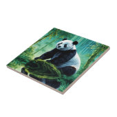 竹林のジャイアントパンダ タイル (側面)