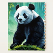 竹林のジャイアントパンダ プランナー手帳 (裏面)