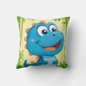 竹林のマンガ型恐竜 クッション (裏面)