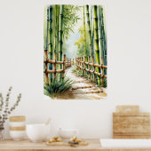 竹林の囁き ポスター (キッチン)