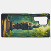 竹林の禅 SAMSUNG GALAXYケース (裏面横)