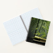 竹林の静かな平和自然 ノートブック (内部)