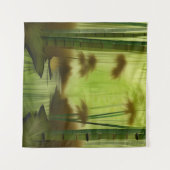 竹林伝統的中国の絵画の タペストリー (正面(横))