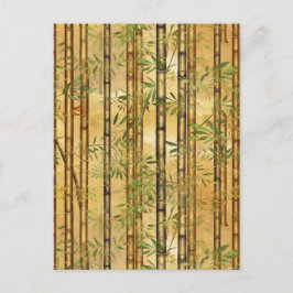 竹林千代紙 ポストカード