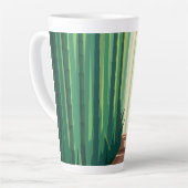 竹林 カフェラテマグ (左アングル)