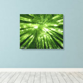 竹林 キャンバスプリント (インサイチュ (ウッドフロア))