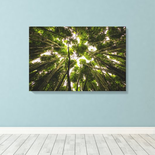 竹林 キャンバスプリント (インサイチュ (ウッドフロア))