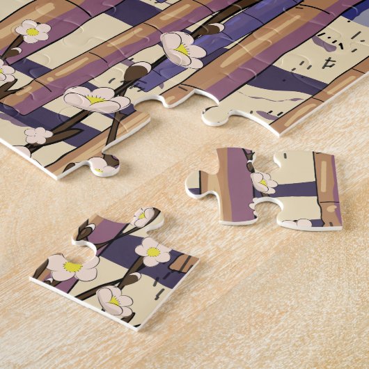 竹林 ジグソーパズル (側面)