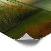 竹林 伝統的中国の絵画| ポスター (角)