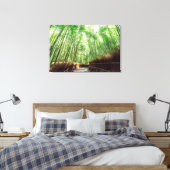 竹林 |嵐山，京都 キャンバスプリント (インサイチュ (寝室))