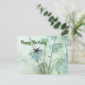 竹林 – 緑 ポストカード (スタンド正面)