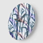 竹枝 ラージ壁時計 (傾斜)