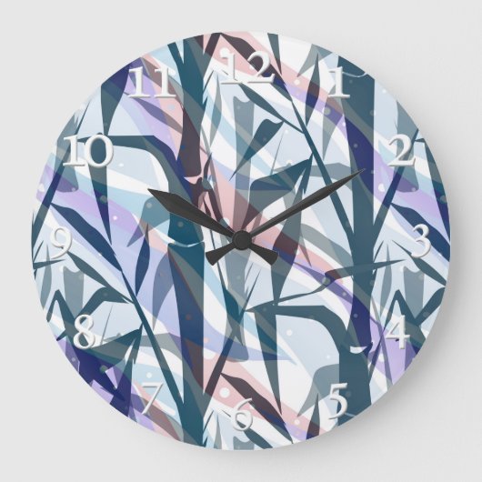 竹枝 ラージ壁時計 (正面)