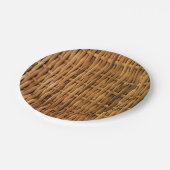 竹模様 ペーパープレート (アングル)