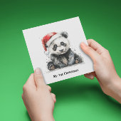 竹熊の初めてのクリスマスカスタム 招待状