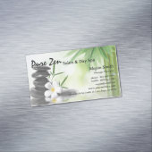 竹禅ストーンズスパスキンマ気にッサージサロン マグネット名刺 (インサイチュ)