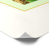 竹竹~ヴィンテージ日本のファインアートプリント ポスター (角)