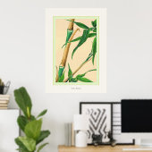 竹竹~ヴィンテージ日本のファインアートプリント ポスター (ホームオフィス)