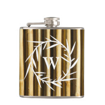 竹素朴モノグラム縦線パターン