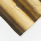 竹素朴モノグラム縦線パターン フリースブランケット (角)