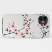 竹絵を描とさくらんぼの花 Case-Mate iPhoneケース (裏面(横))