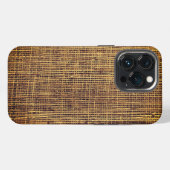 竹編み模様 iPhoneケース (裏面横)