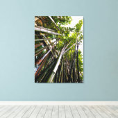 竹美術 キャンバスプリント (インサイチュ (ウッドフロア))