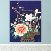 竹花籠（大原小村） キャンバスプリント (インサイチュ (ウッドフロア))