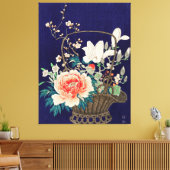 竹花籠（大原小村） キャンバスプリント (インサイチュ (リビング))