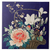 竹花籠(大原小村) タイル (正面)