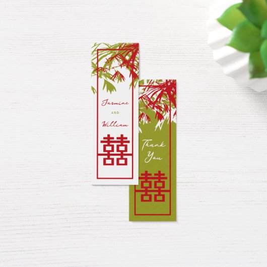 竹葉のラベル2重結婚幸福 (デスク)