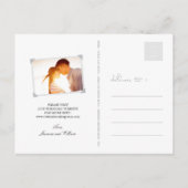 竹葉の二つ中国のの幸せ 案内ポストカード (裏面)