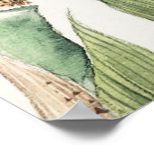 竹葉ヴィンテージ ポスター (角)