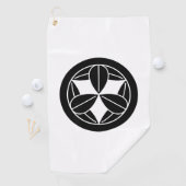 竹葉九輪 ゴルフタオル (インサイチュ)